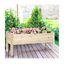 Large Planter Box Stand With 4 Legs For Plants Growing