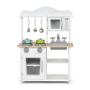 Educational Kids Play Kitchen with Pretend Play Cooking Set for Kids Toddlers