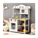 Educational Kids Play Kitchen with Pretend Play Cooking Set for Kids Toddlers