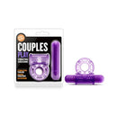 Play With Me Couples Play Purple Vibrating Cock Ring