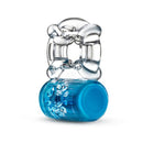 Play With Me Pleaser Rechargeable Cock Ring Blue