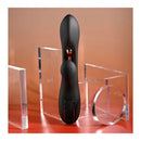 Playboy Pleasure Aureus Rabbit Vibrator With Internal Flicker Black