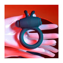 Playboy Pleasure Bunny Buzzer Vibrating Cock Ring Green