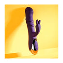 Playboy Pleasure Bunny Punch Twirling Rabbit Vibrator Purple