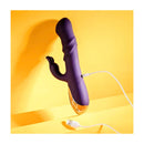 Playboy Pleasure Bunny Punch Twirling Rabbit Vibrator Purple