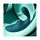 Playboy Pleasure Charmer Vibrator With Clitoral Suction Blue