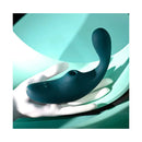 Playboy Pleasure Charmer Vibrator With Clitoral Suction Blue