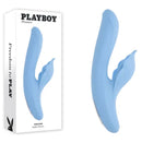 Playboy Pleasure In Bloom Thrusting Tapping And Heating Vibrator Blue