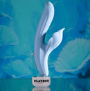 Playboy Pleasure In Bloom Thrusting Tapping And Heating Vibrator Blue