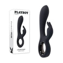 Playboy Pleasure Late Night Bunny Black 20 Cm Rabbit Vibrator