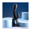 Playboy Pleasure Late Night Bunny Black 20 Cm Rabbit Vibrator