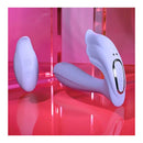 Playboy Pleasure Lilac Fantasy Tapping Vibrator With Remote Purple