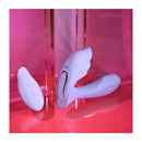 Playboy Pleasure Lilac Fantasy Tapping Vibrator With Remote Purple