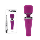 Playboy Pleasure Mic Drop Vibrating Mini Massage Wand Purple