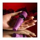 Playboy Pleasure Mic Drop Vibrating Mini Massage Wand Purple
