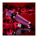 Playboy Pleasure Mic Drop Vibrating Mini Massage Wand Purple