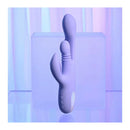 Playboy Pleasure Nubbin Rubbin Thrusting Rabbit Vibrator Purple