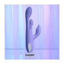 Playboy Pleasure Nubbin Rubbin Thrusting Rabbit Vibrator Purple
