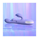 Playboy Pleasure Nubbin Rubbin Thrusting Rabbit Vibrator Purple