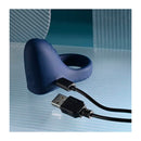 Playboy Pleasure Pleasure Point Vibrating Cock Ring Blue