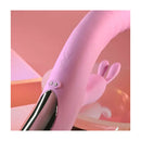 Playboy Pleasure Rub Me Right Thrusting Rabbit Vibrator Pink