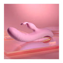 Playboy Pleasure Rub Me Right Thrusting Rabbit Vibrator Pink