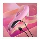 Playboy Pleasure Rub Me Right Thrusting Rabbit Vibrator Pink