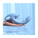 Playboy Pleasure Sapphire Sky Vibrator With Tongue Stimulator Blue