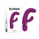 Playboy Pleasure Tap That Usb Rechargeable Rabbit Vibrator Purple