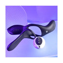 Playboy Pleasure The 3 Way Black Vibrating Cock Ring With Remote