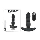 Playboy Pleasure Trust The Thrust Thrusting Butt Plug Black