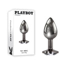 Playboy Pleasure Tux Small Metal Butt Plug