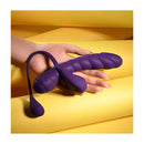 Playboy Pleasure Twisted Playground Vibrator And Cock Ring Purple