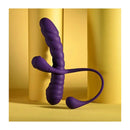 Playboy Pleasure Twisted Playground Vibrator And Cock Ring Purple