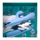 Playboy Pleasure Up And Away Usb Rechargeable Rabbit Vibrator Blue