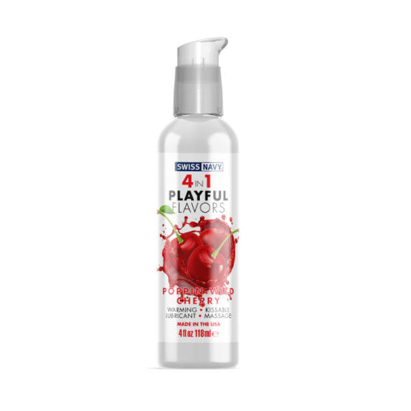 Playful Flavours 4 In 1 Poppin Wild Cherry 4Oz 118Ml