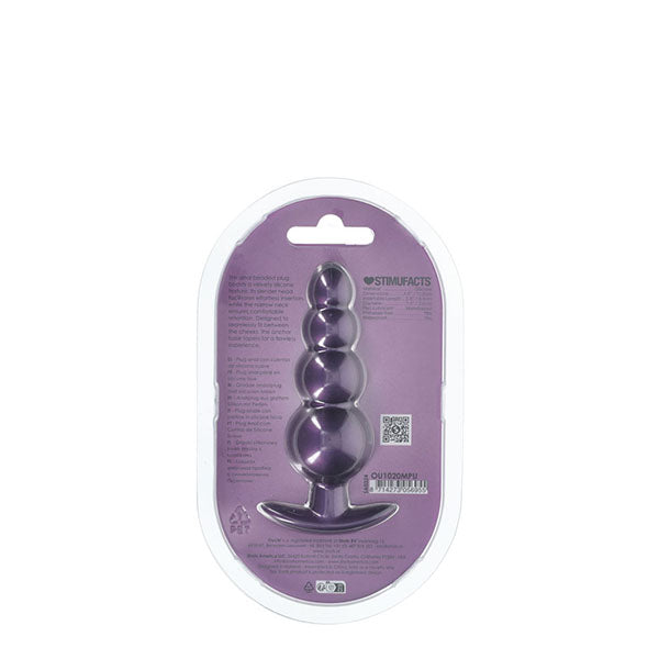Ouch Beaded Anal Plug Butt Plug