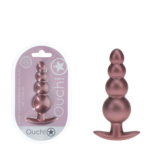Ouch Beaded Anal Plug Butt Plug