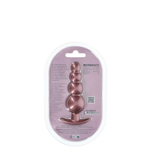 Ouch Beaded Anal Plug Butt Plug