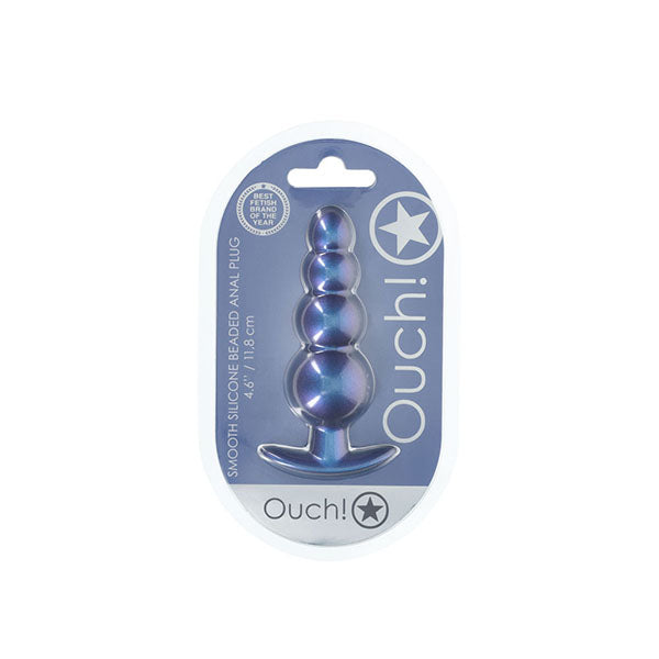 Ouch Beaded Anal Plug Butt Plug