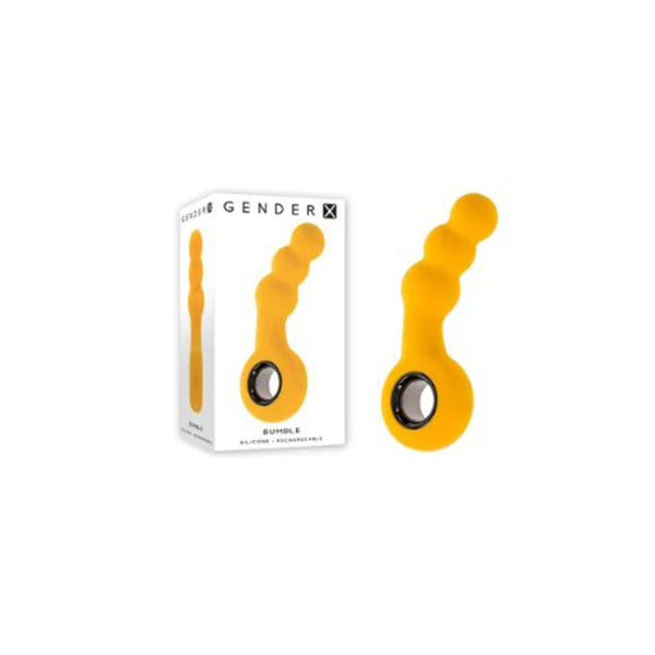 Gender X Bumble Yellow Usb Rechargeable Butt Plug