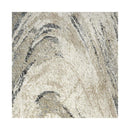 Plush Pile Contemporary Light Grey Rug