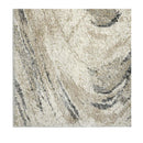 Plush Pile Contemporary Light Grey Rug