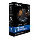 Pny Rp60 2Tb Usb Gen 2X2 Type C Portable Ssd Read