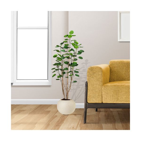 2 Pcs 150Cm Green Artificial Indoor Pocket Money Tree