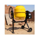 Portable 140L Concrete Cement Mixer Sand Gravel Dual Mix Blades