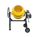 Portable 200L Concrete Cement Mixer Sand Gravel Dual Mix Blades