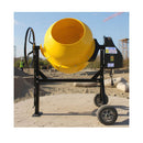 Portable 200L Concrete Cement Mixer Sand Gravel Dual Mix Blades