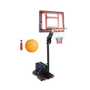 Portable Basketball Hoop Height Adjustable Weight Bag And Basketball