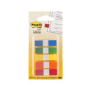 Post It Flags Assorted Colours 12 X 45Mm 5 Pack Box Of 6